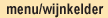 menu / wijnkelder